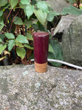 Purpleheart and Oak Shift Knob