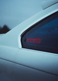 Dagger Die Cut Sticker