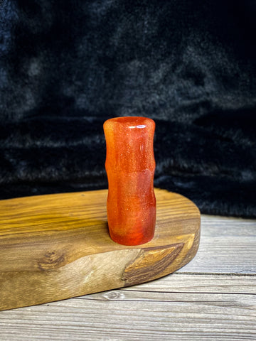 Red and Yellow Resin Shift Knob